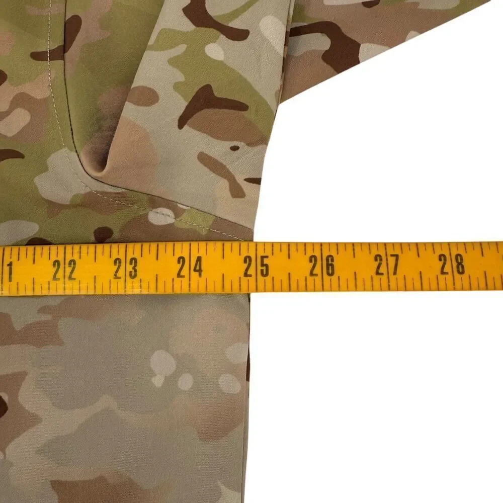 NEW Tachuntfish Men's The Mojito Tropentarn Camo Button Down Shirt Tan/Brown XXL